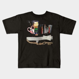 Art Kit - blue Kids T-Shirt